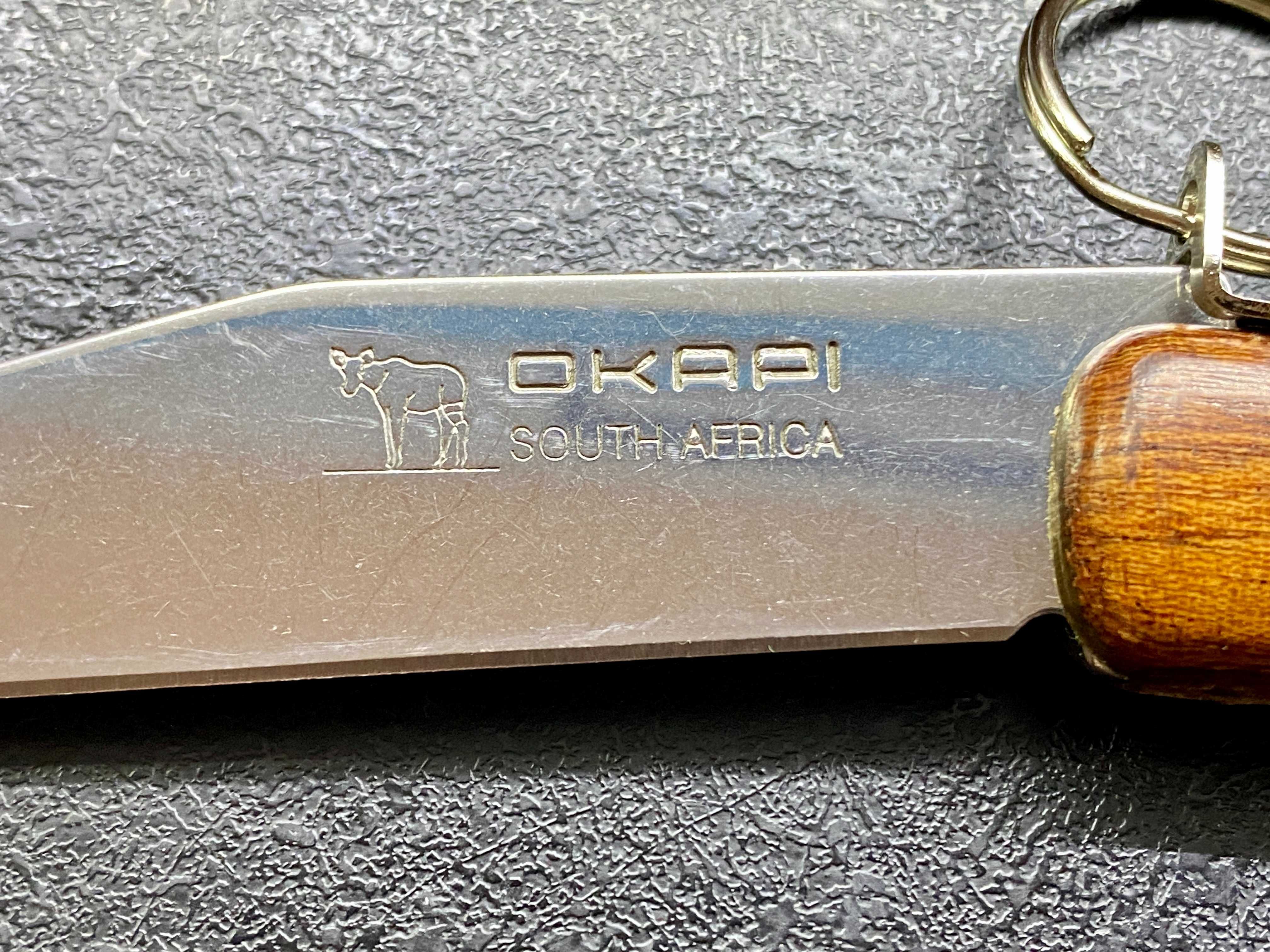 Okapi Keyring (Lasher), Південна Африка. Оригінал