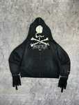Зіпка Project Grailz GR Mastermind zip up чорна зипка фулл худи кофта