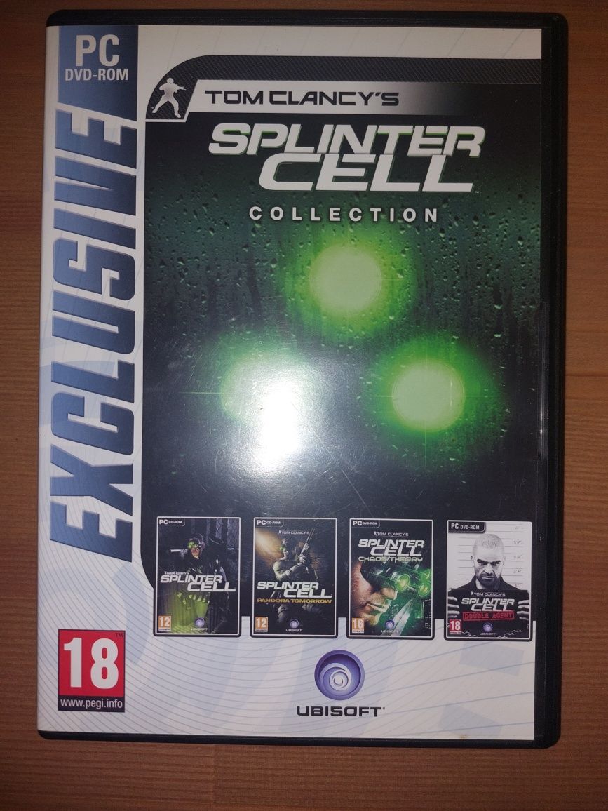 Jogo PC Tom Clancys Splinter Cell Collection (4 Jogos) (Opt. Estado)