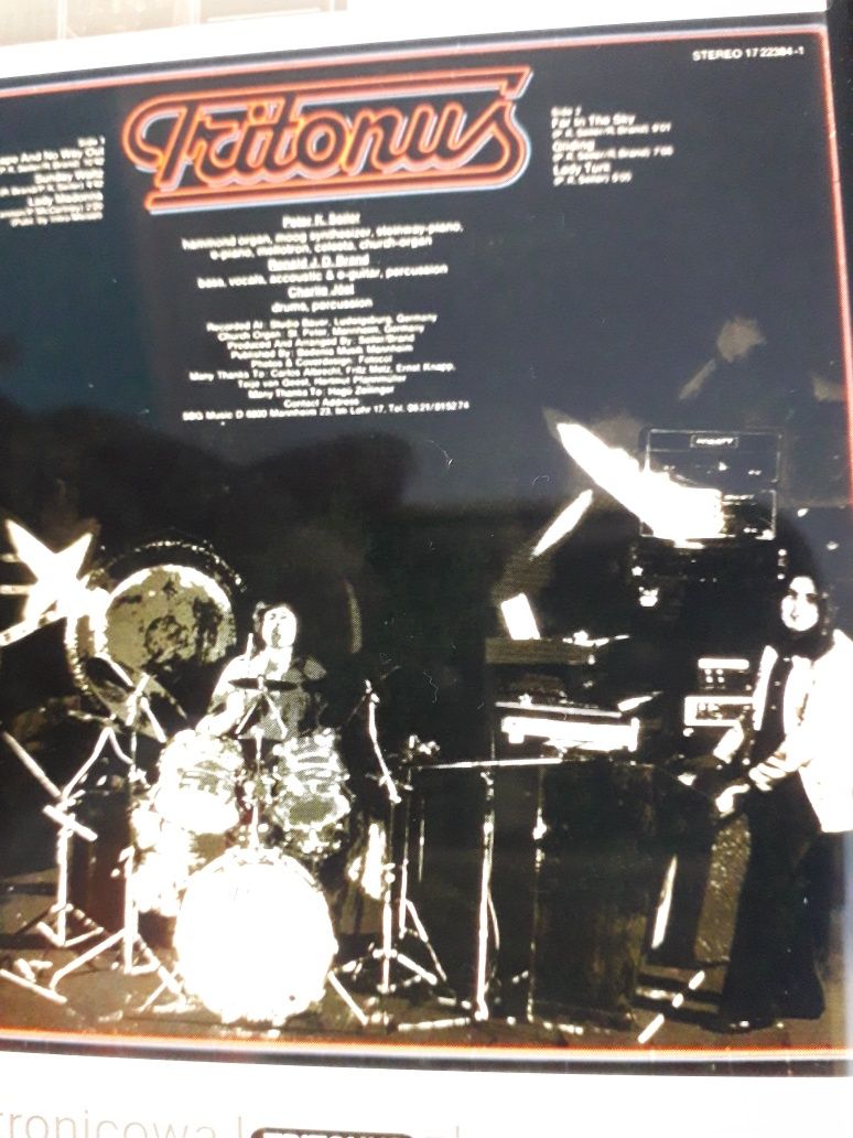 Archiwum prog.rocka TRITONUS- Tritonus. 1975.