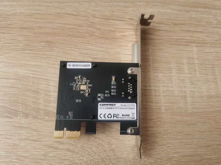 5 Gbit Realtek LAN PCI-Express сетевая карта Comfast