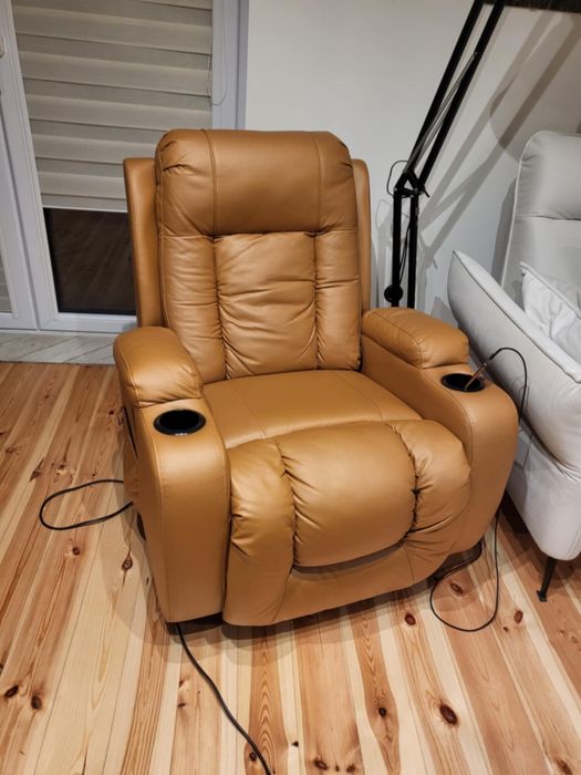 Fotel wypoczynkowy z masażem