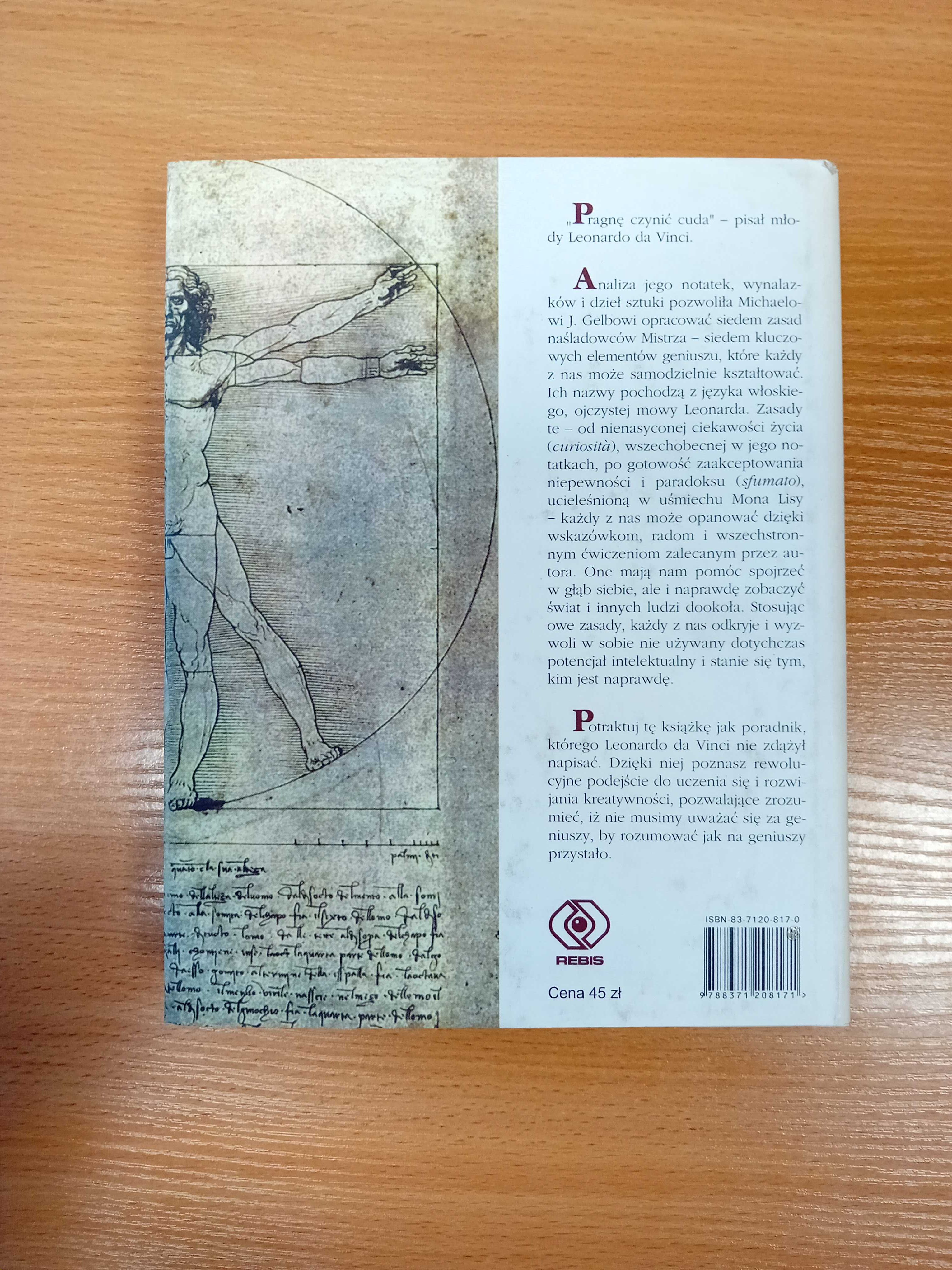 Myśleć jak Leonardo da Vinci / Michael J. Gelb