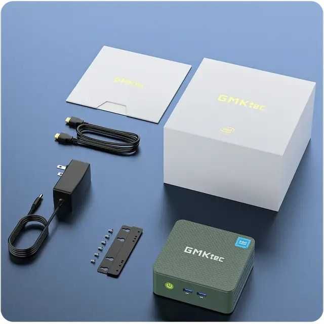 Міні-ПК GMKtec G2, Intel N100, 12GB RAM, 512GB SSD, Windows 11 Pro