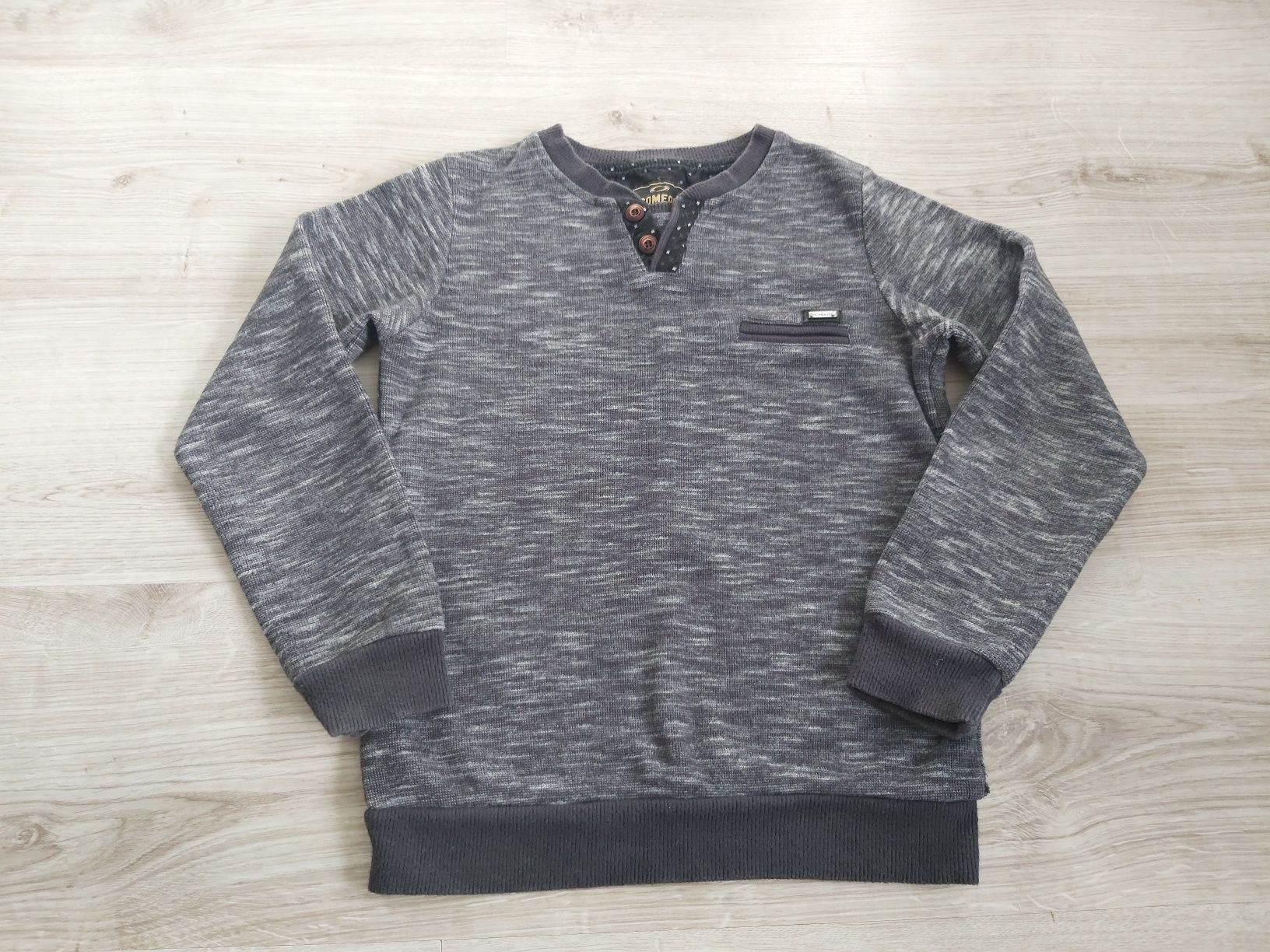 COMEOR elegancki sweterek bluza ciepła rozmiar 134/140