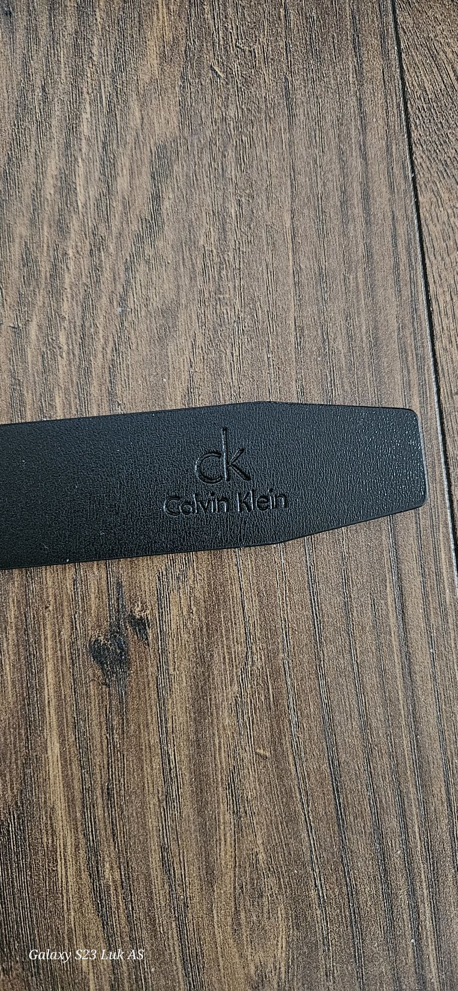 Pasek Calvin Klein. 2 kolory w 1 pasku. Nowy.