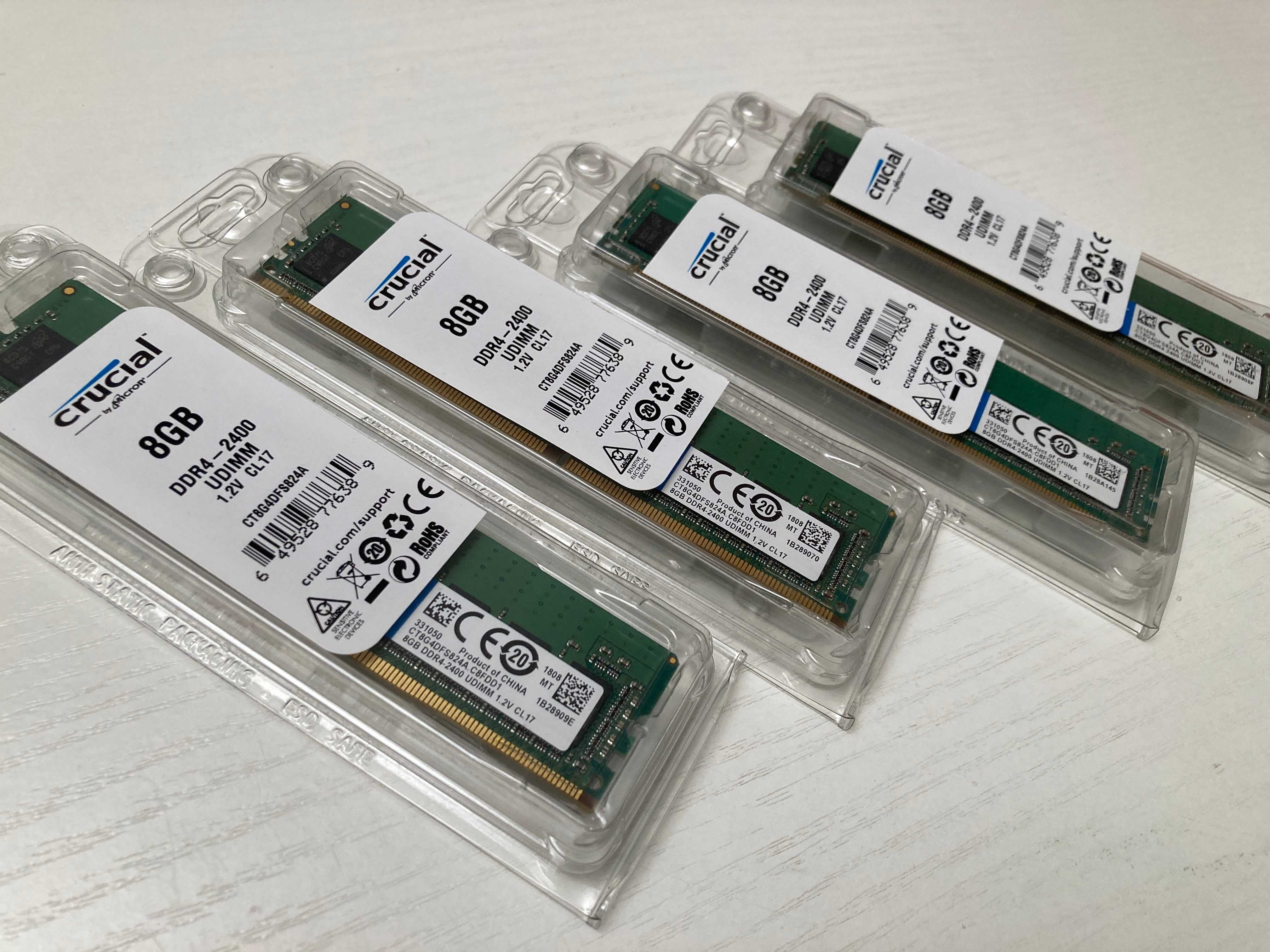 Crucial DDR4 2400MHz CL17 CT8G4DFS824A.C8FD Оперативная память 4x8GB