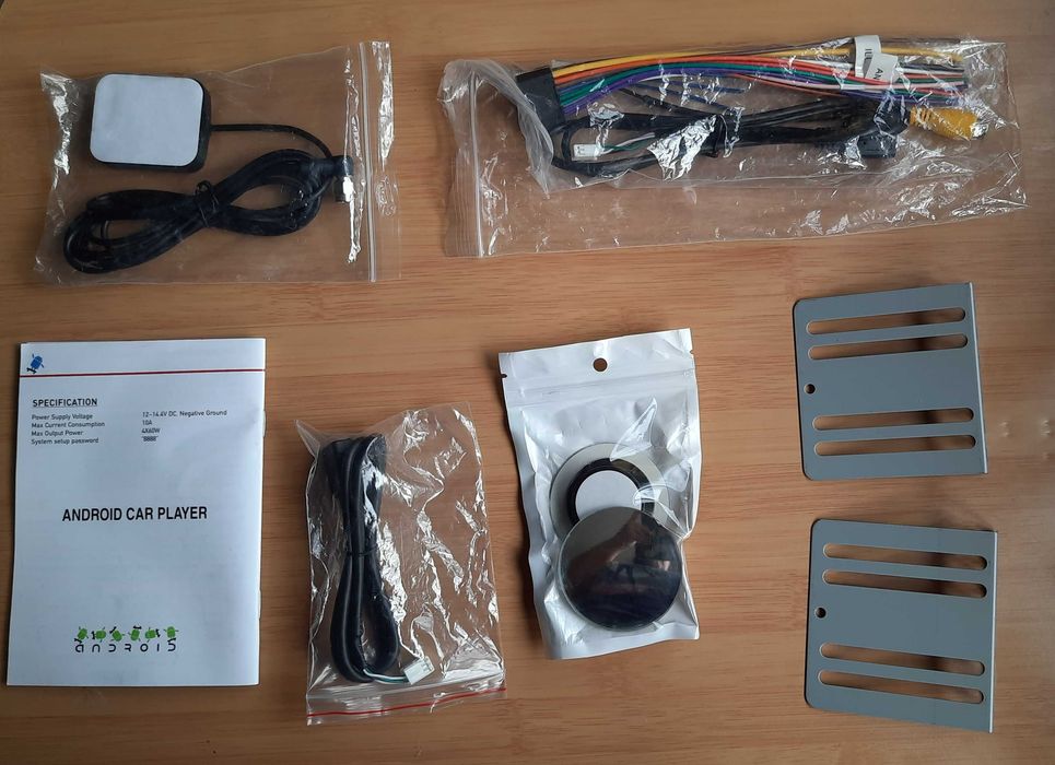 Leitor Android para carro com Bluetooth e GPS Novo