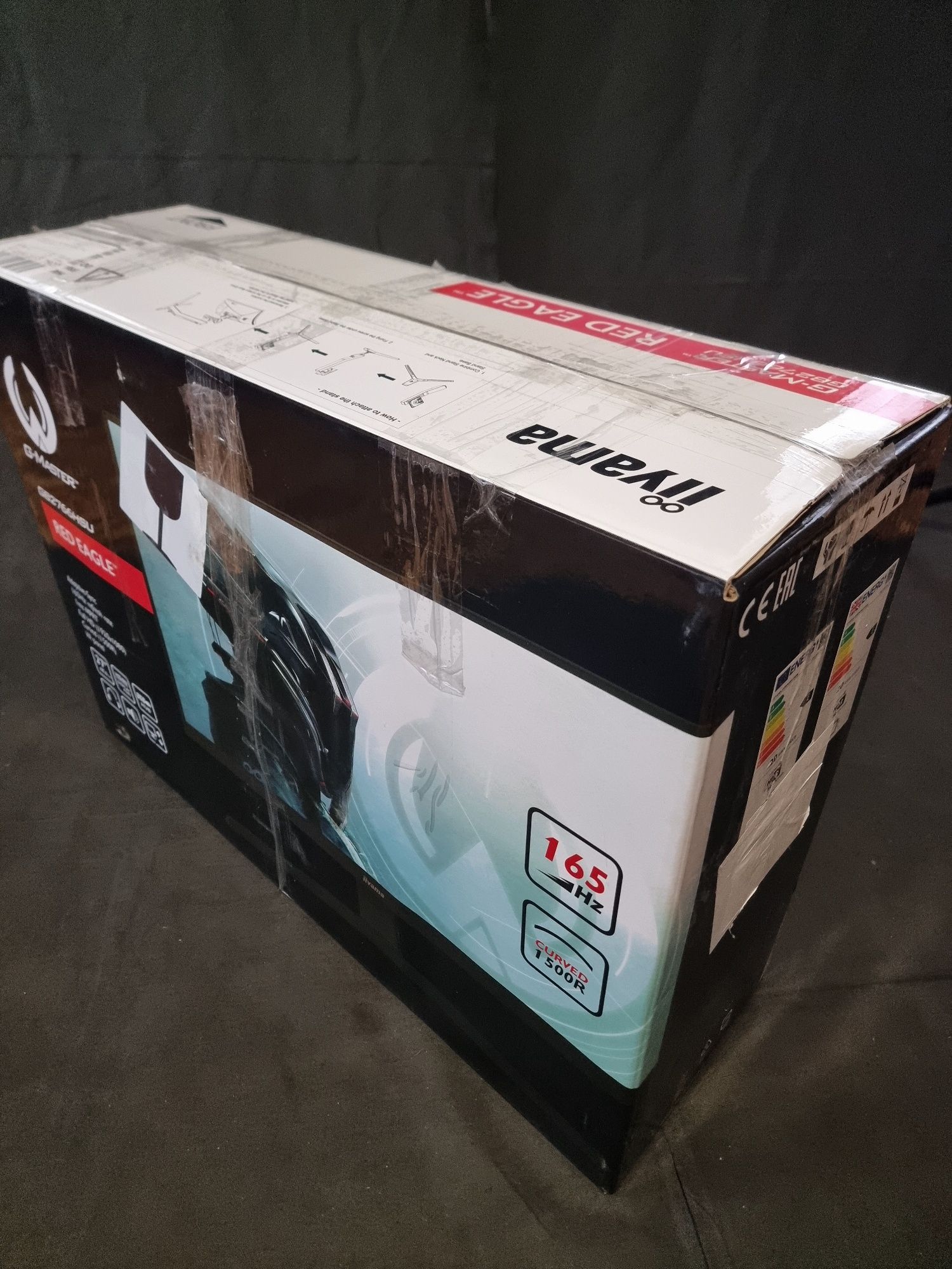 Монитор 27" Iiyama G-MASTER RED EAGLE 165Hz коробка изогнутый  curved