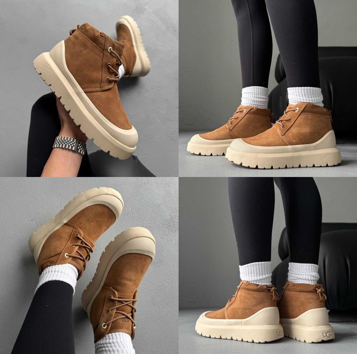 Ботинки UGG Neumel Weather Hybrid Chestnut 36-45 Натур Замша! Купить!