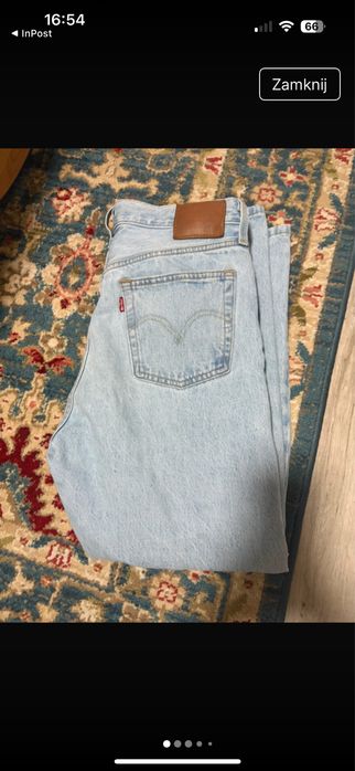 Spodnie mom fit levi’s 501 W29 L26