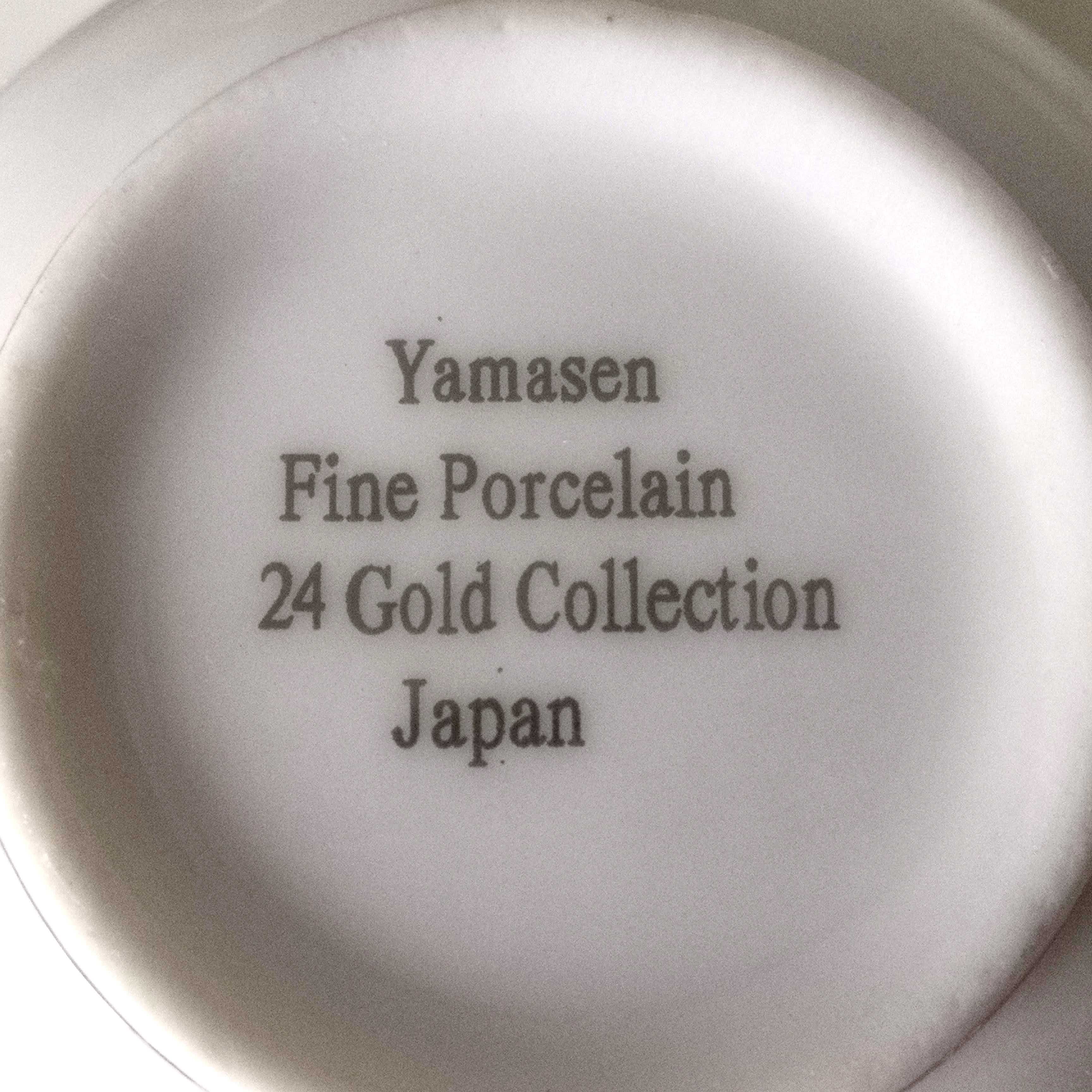 Чашка із блюдцем YAMASEN Fine Porcelain 24 Gold Collection Japan