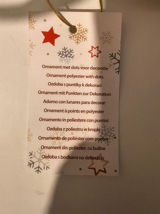 Zawieszki na choinkę # Boże Narodzenie
