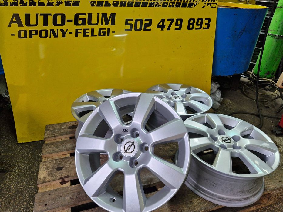 Alufelgi 5x110 16 Opel Astra Zafira Vectra Meriva Signum Saab ET41