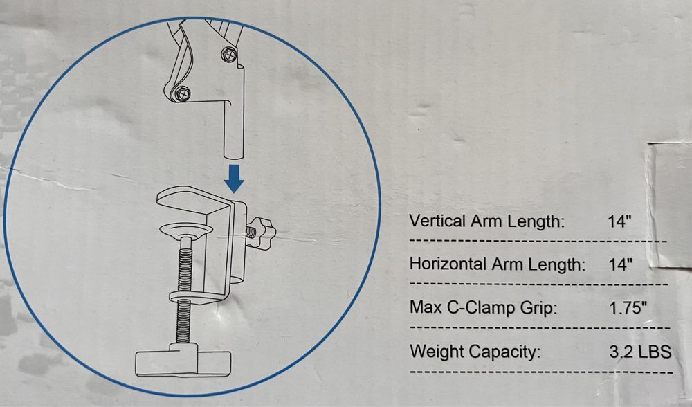 Arm Stand smartphone microphone  Braço suporte telemóvel ou microphone