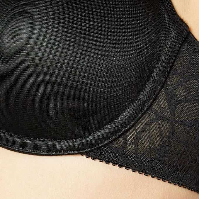 Damski Biustonosz TRIUMPH 85D Minimizer W Czarny Z Fiszbinami