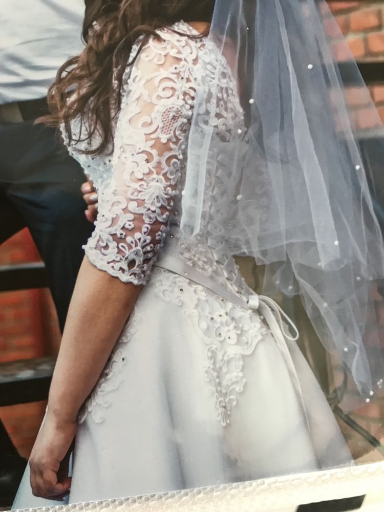 Свадебное платье р 46-48 весільна сукня