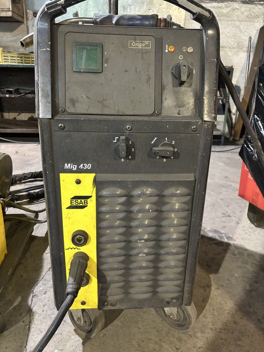 Spawarka ESAB Mig430 podajnik Origo Feed 30 po serwisie FV