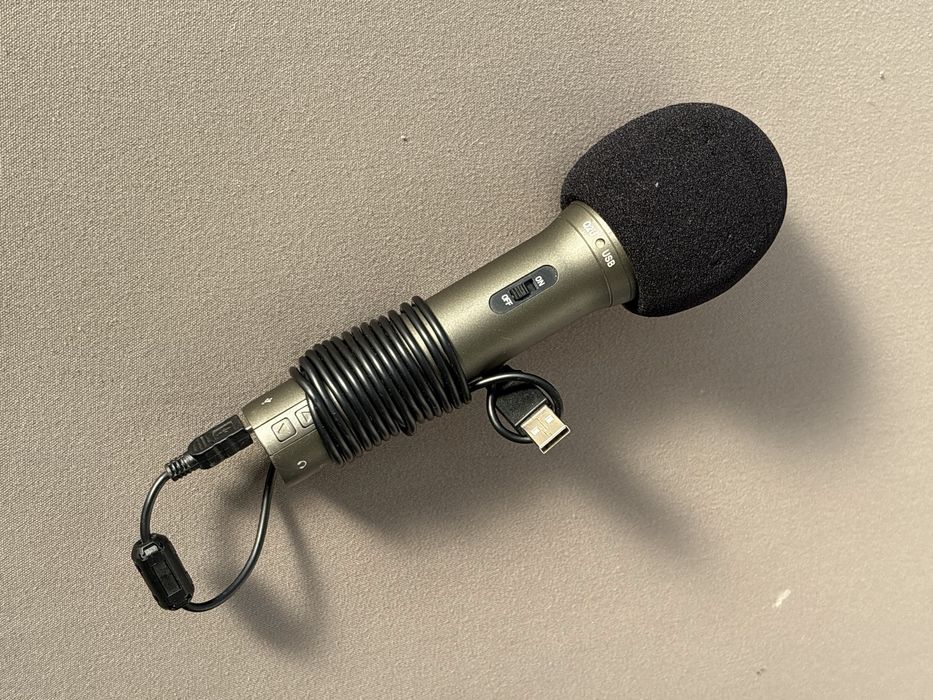 Mikrofon samson q2u dynamiczny podcast radio pojemnosciowy usb xlr