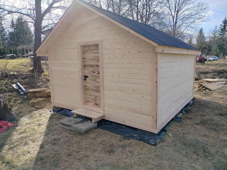 domek gospodarczy ,letniskowy 4x4 m