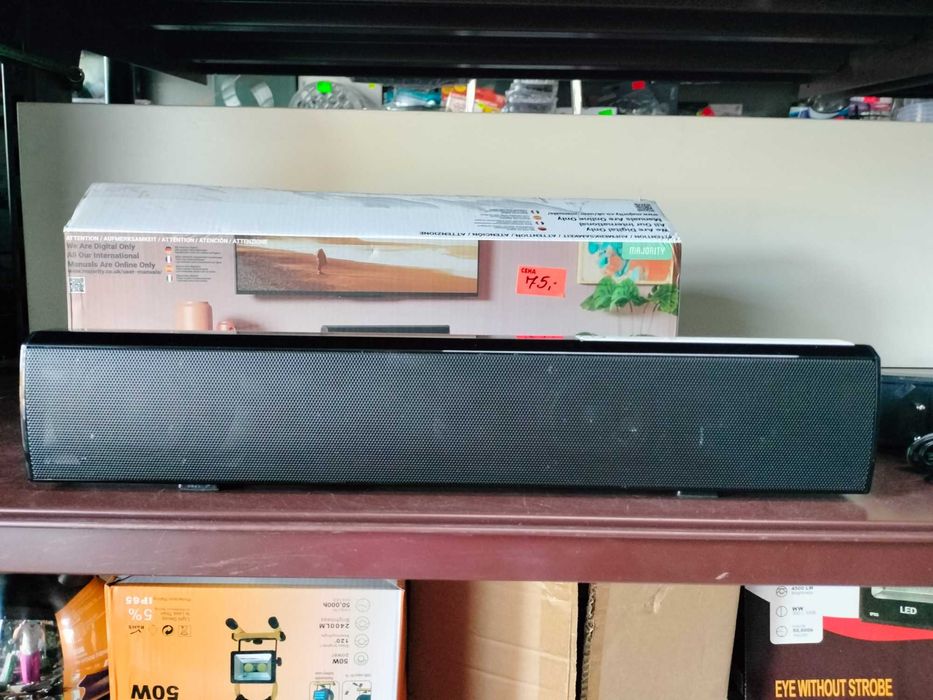 Głośnik Soundbar kompaktowy MAJORITY Bowfell 2.1 nowy zapakowany piękn