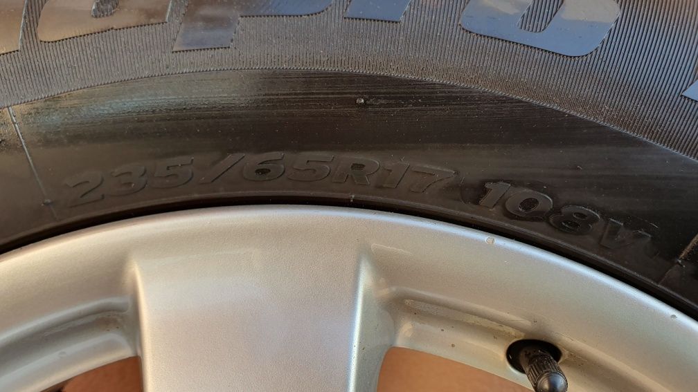 4x felgi 17 z oponami Hankook Mercedes ML