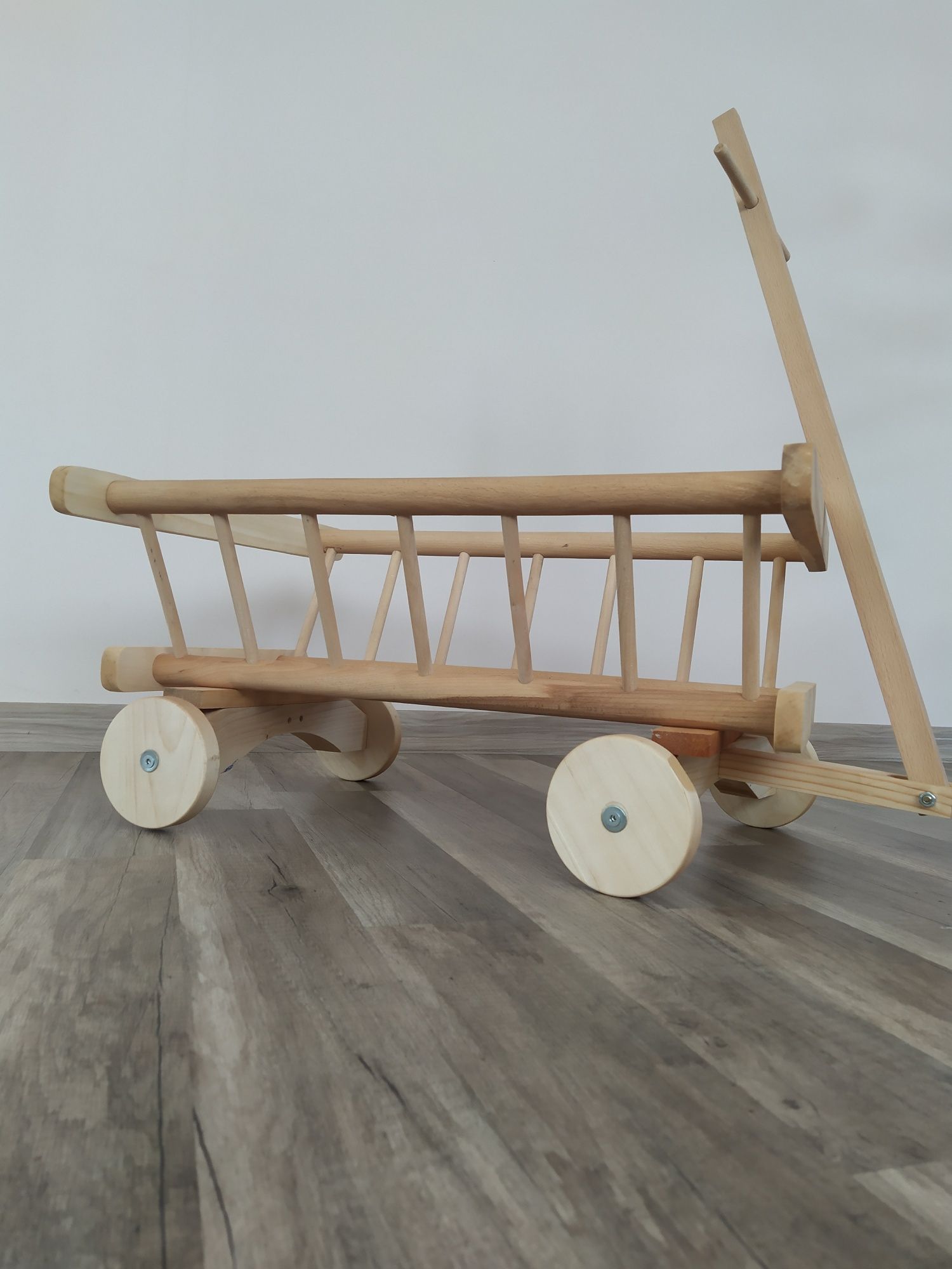 Drewniany wózek Zabawka!