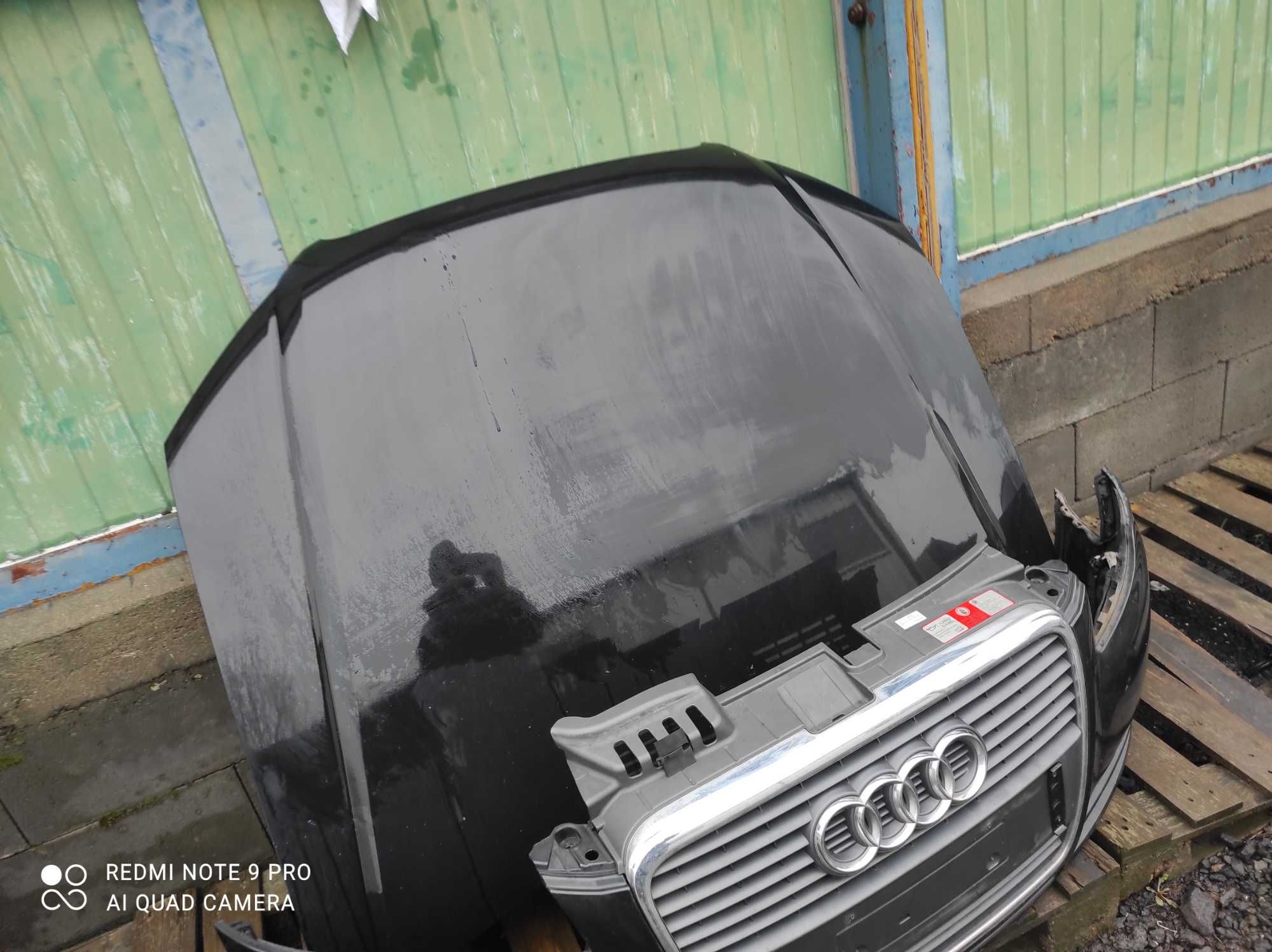 Audi a4 b7 LZ9Y maska zderzak wzmocnienie lampy w kolor