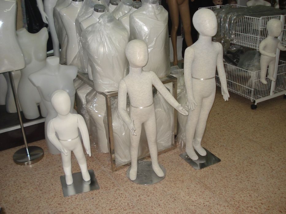 Manequins de criança flexíveis (Novos)