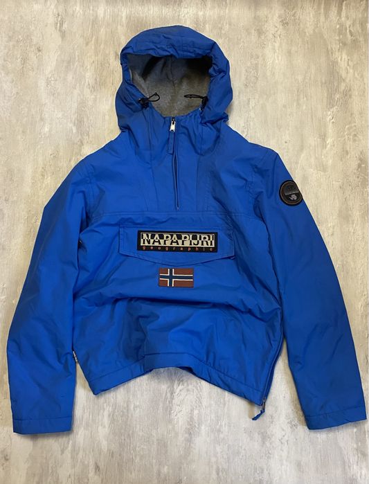 Теплая куртка анорак napapijri the north face