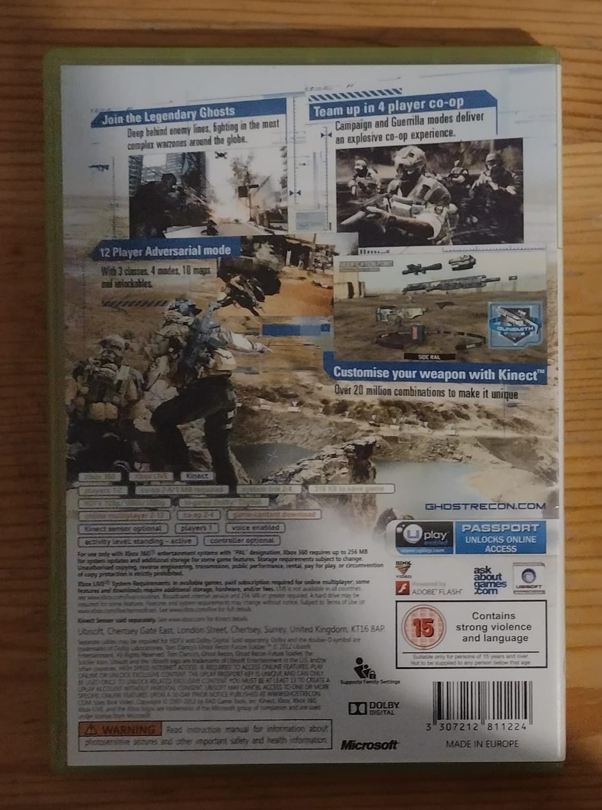 Ghost Recon Future Soldier - Gra na Xbox 360