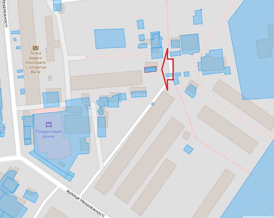 Комерційного призначення (будівель торгівлі), вул. Незалежності