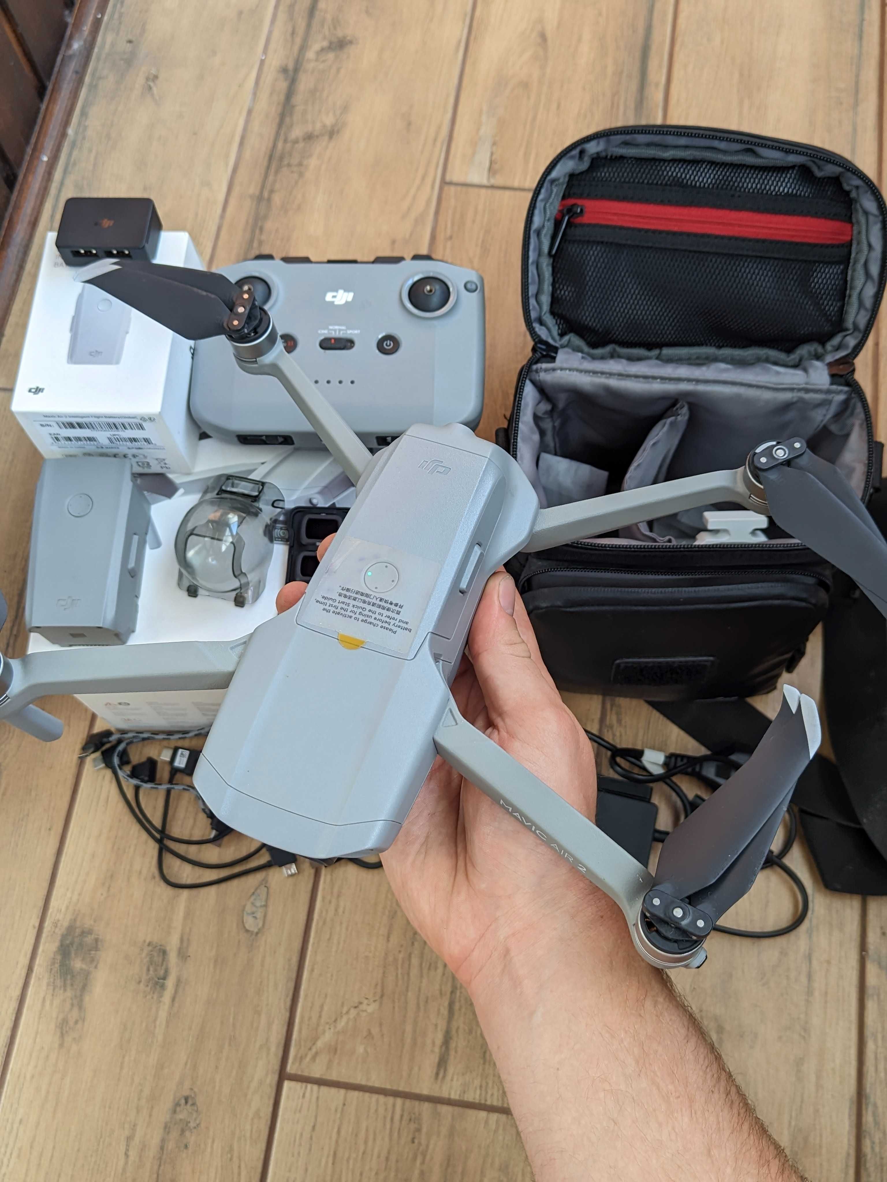 Dji Air 2 повний комплект перший власник новий дрон мавік для навчань
