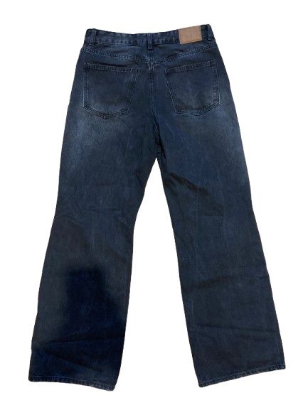 Bershka Wide rap jeans, rap pantas широкие джинсы, baggy ,