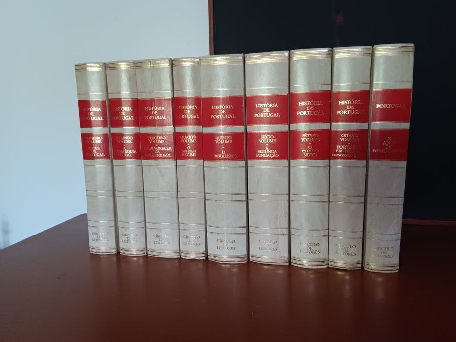Historia de Portugal José Mattoso 9 volumes