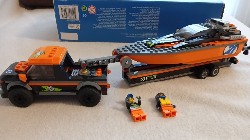 LEGO 60085 Samochód z motorówką