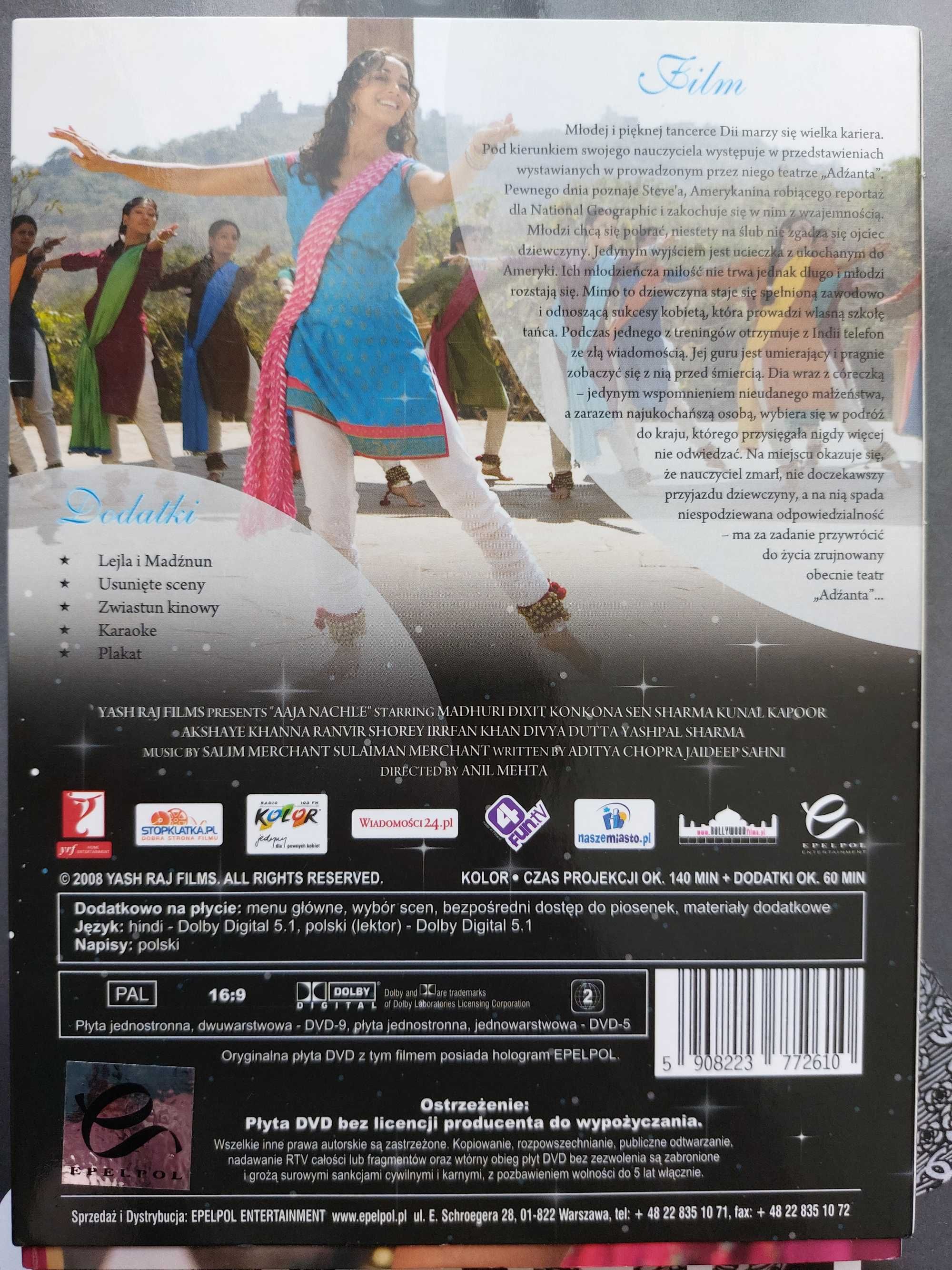 Aaja Nachle - Zatańcz ze mną DVD Bollywood
