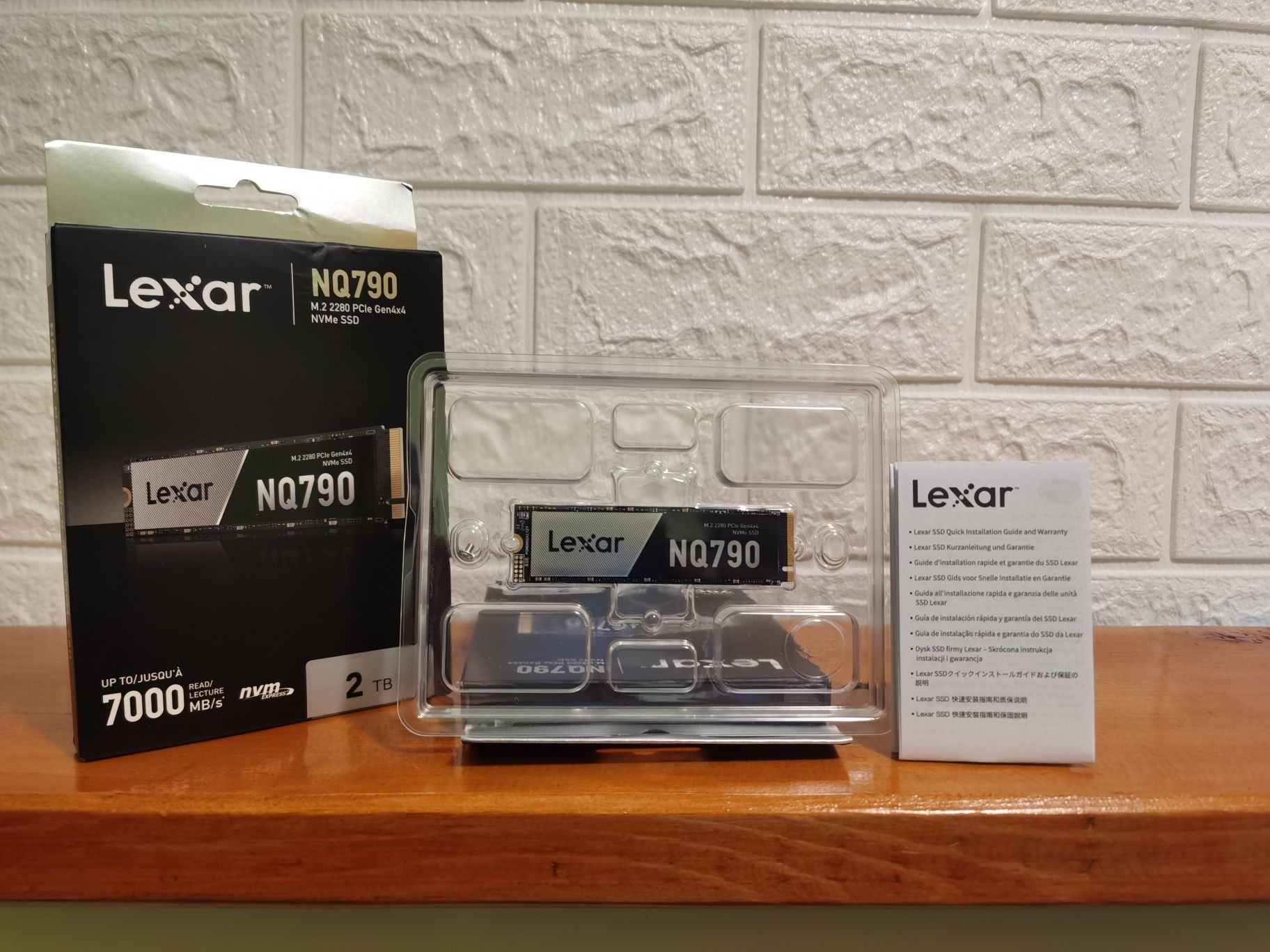 2Tb NVMe PCIe 4.0 Lexar® NQ790 SSD (для PS5)