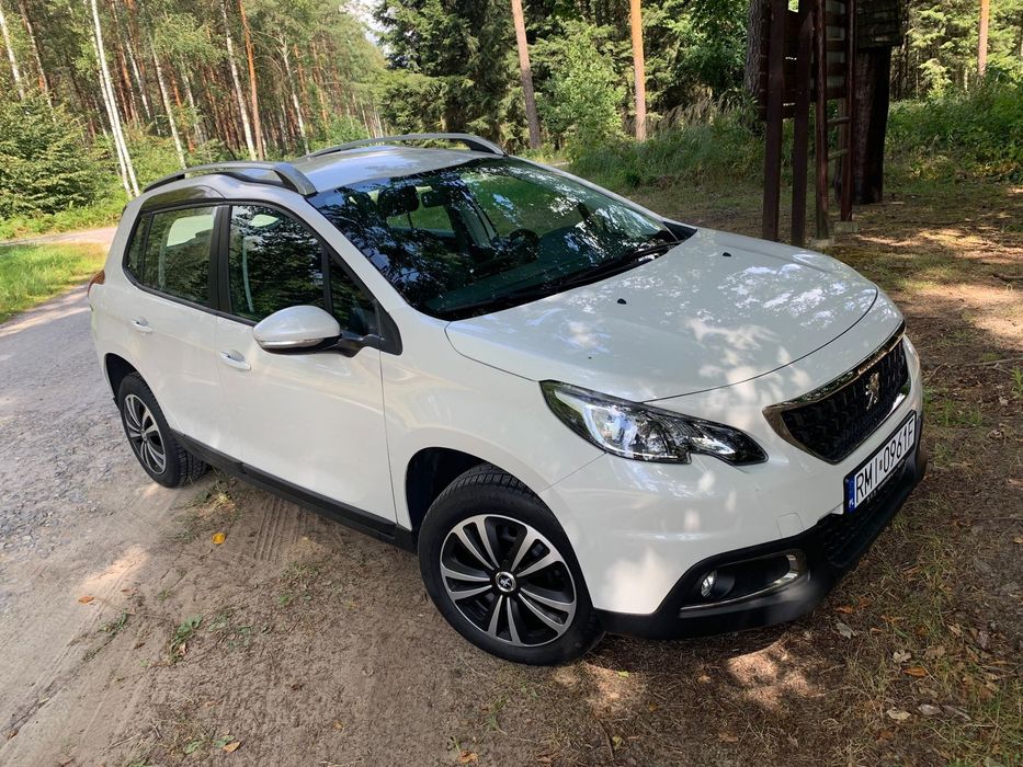 Peugeot 2008 2008 GT Line Lift Niski przebieg, biała perła, Apple car Android auto