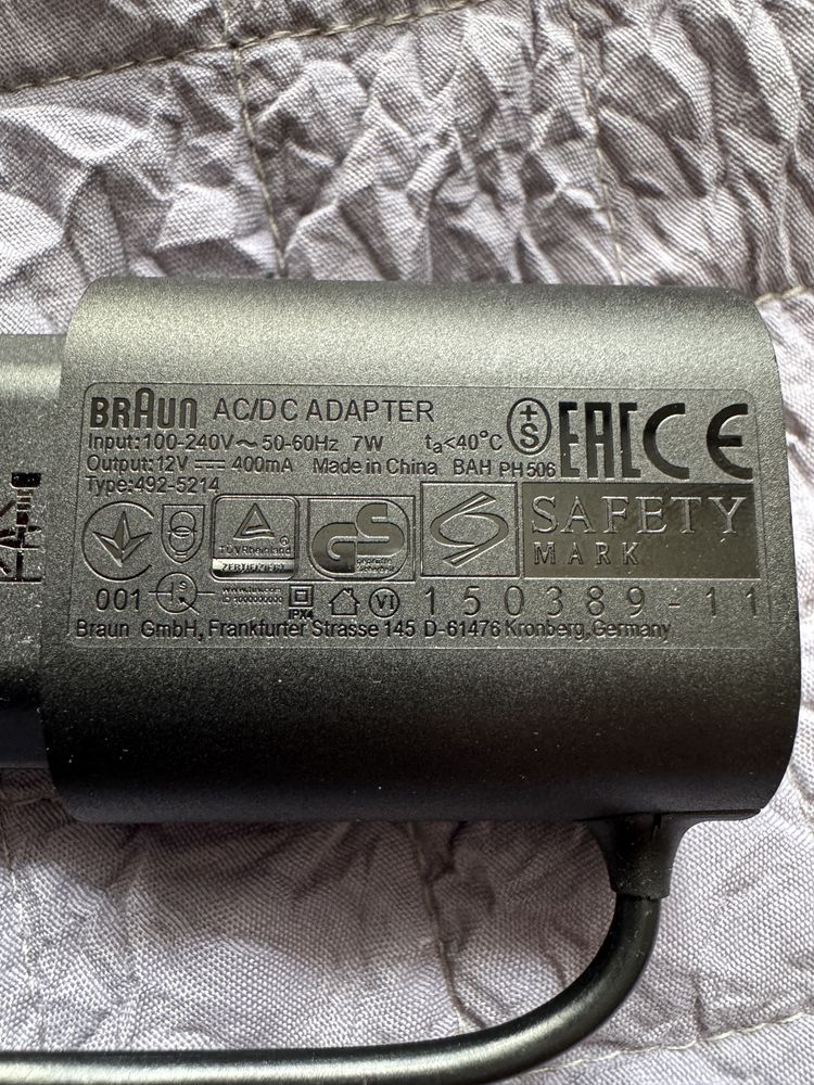 Nowy oryginalny zasilacz ładowarka do golarki BRAUN
