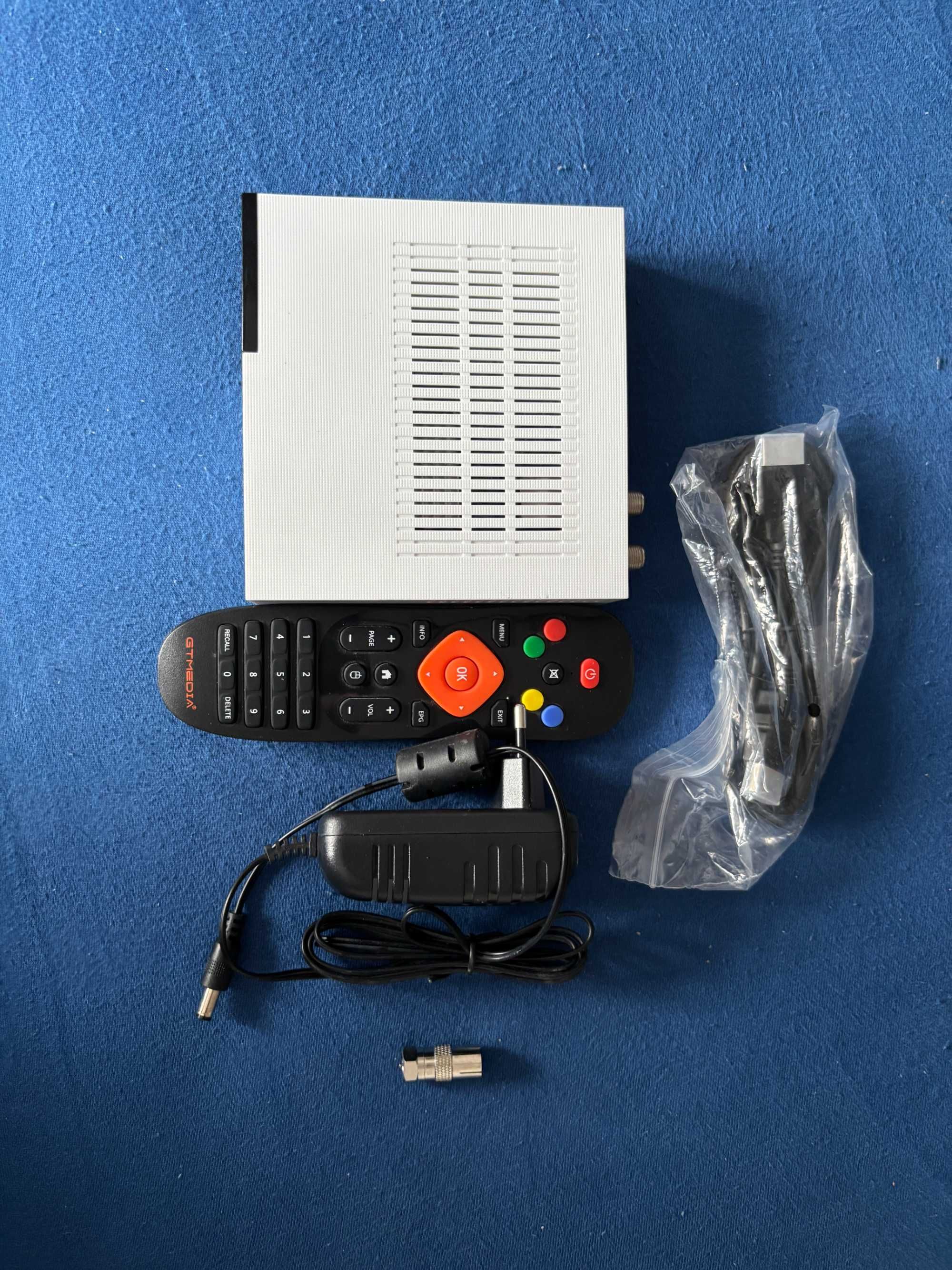 Dekoder GTMedia GTC 4K Android TV Freesat Cccam DVB-T2 DVB-S2 DVB-C