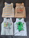 T-shirty bawełniane rozm. 128 Minecraft