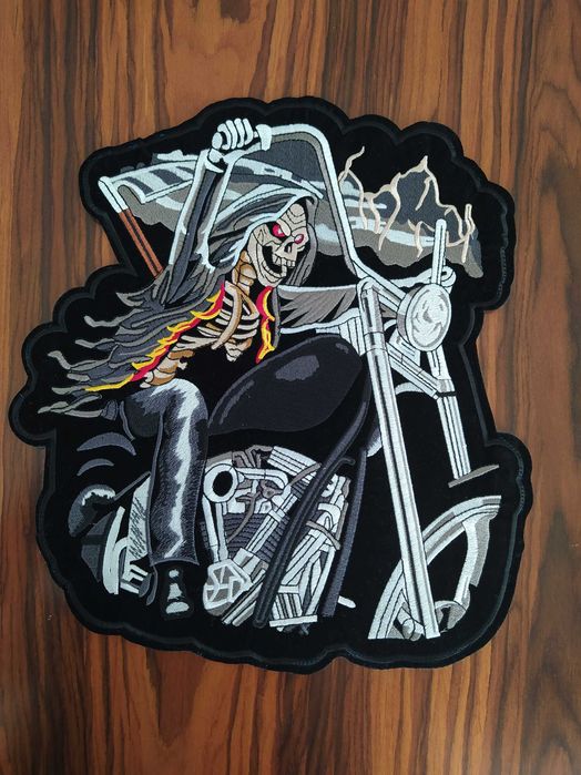 Emblema para casaco motociclista