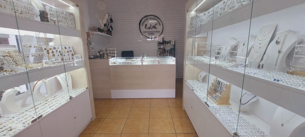 meble jubilerskie, witryny, gabloty