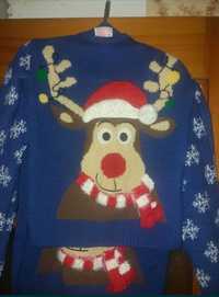 свитер новогодний