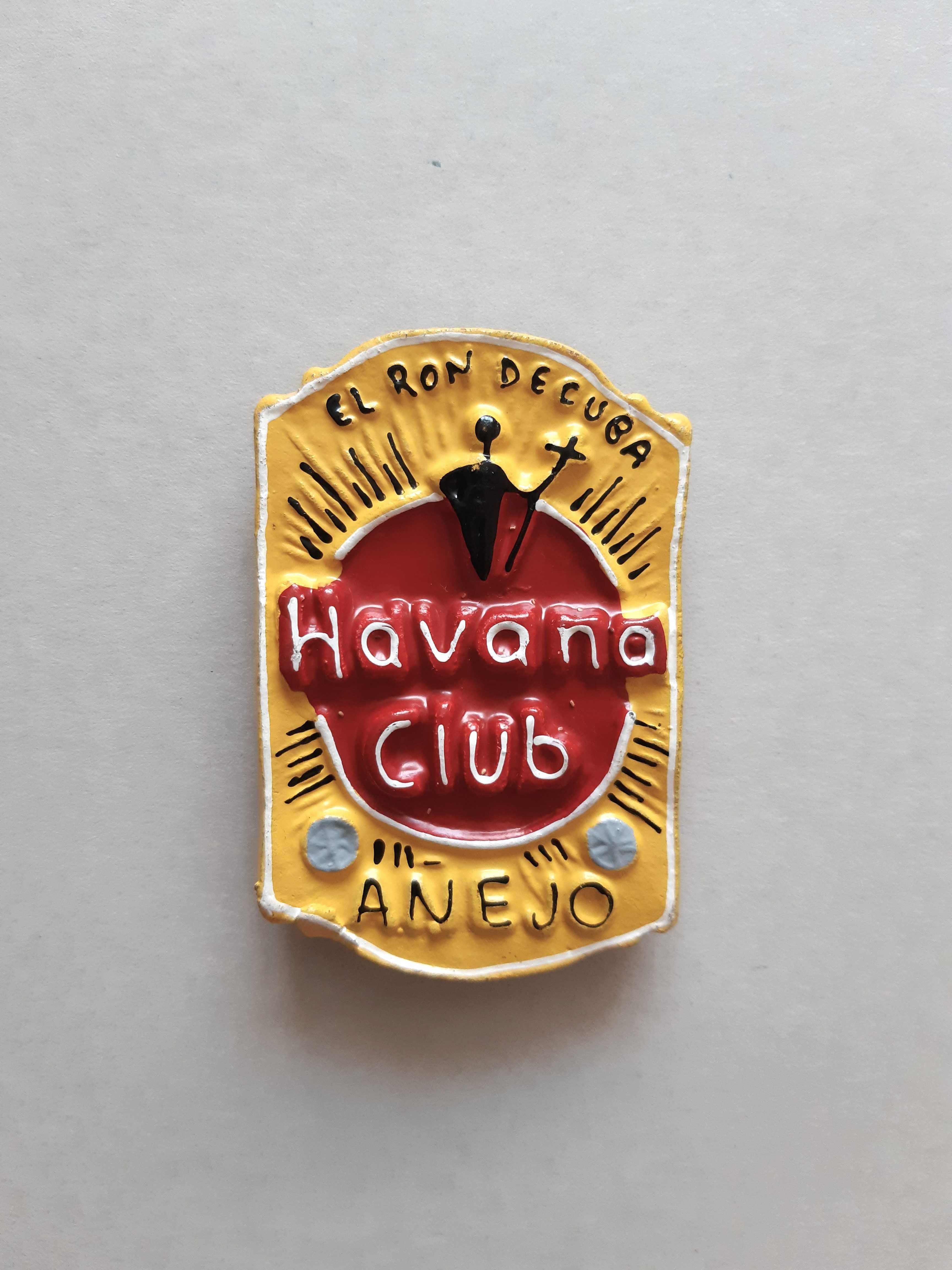 Magnes na lodówkę Kuba, El Ron de Cuba Havana Club Anejo