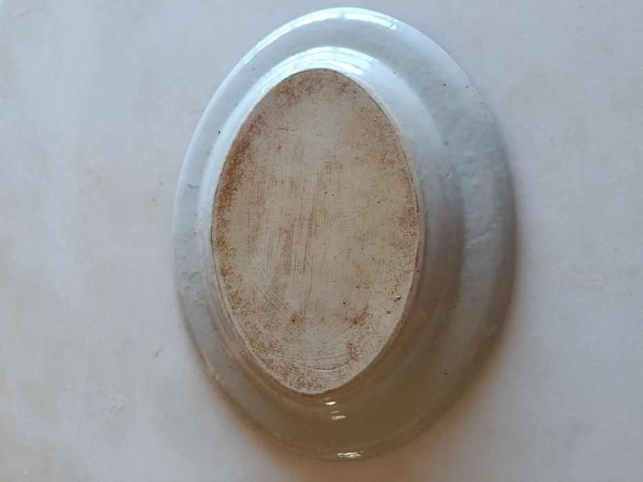 Travessa em porcelana Chinesa Séc XVIII 34 cm