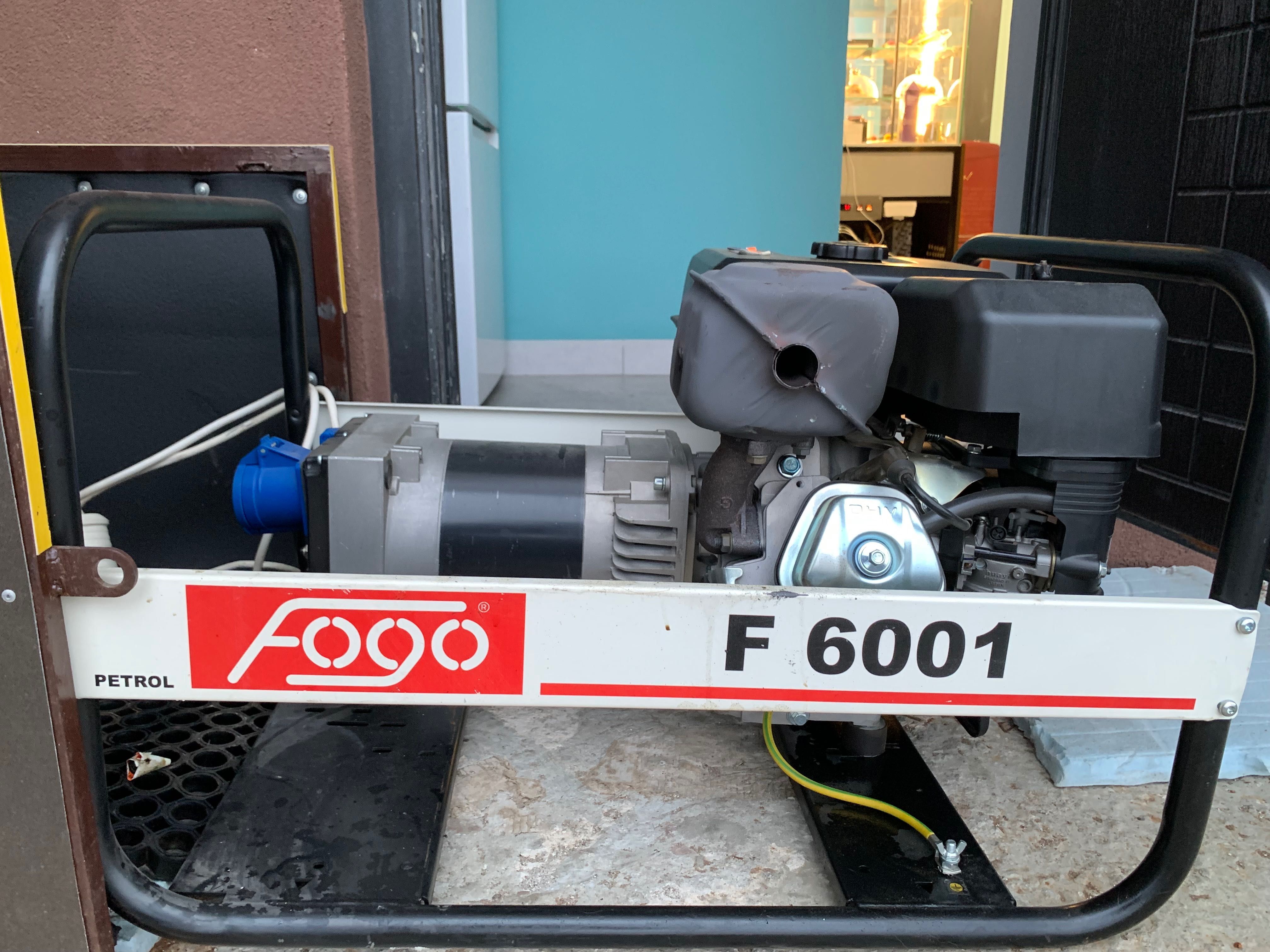 Генератор Fogo F6001 бензиновий