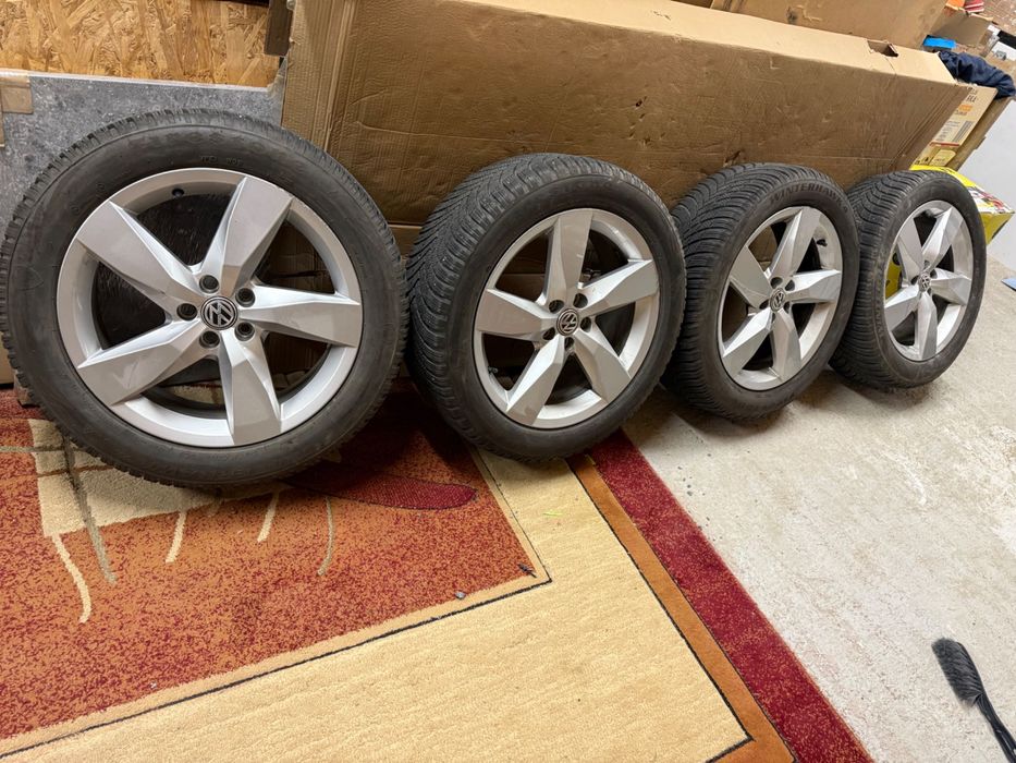 Koła zimowe 5x100 205/55 R17 Firestone 2022r. 7mm