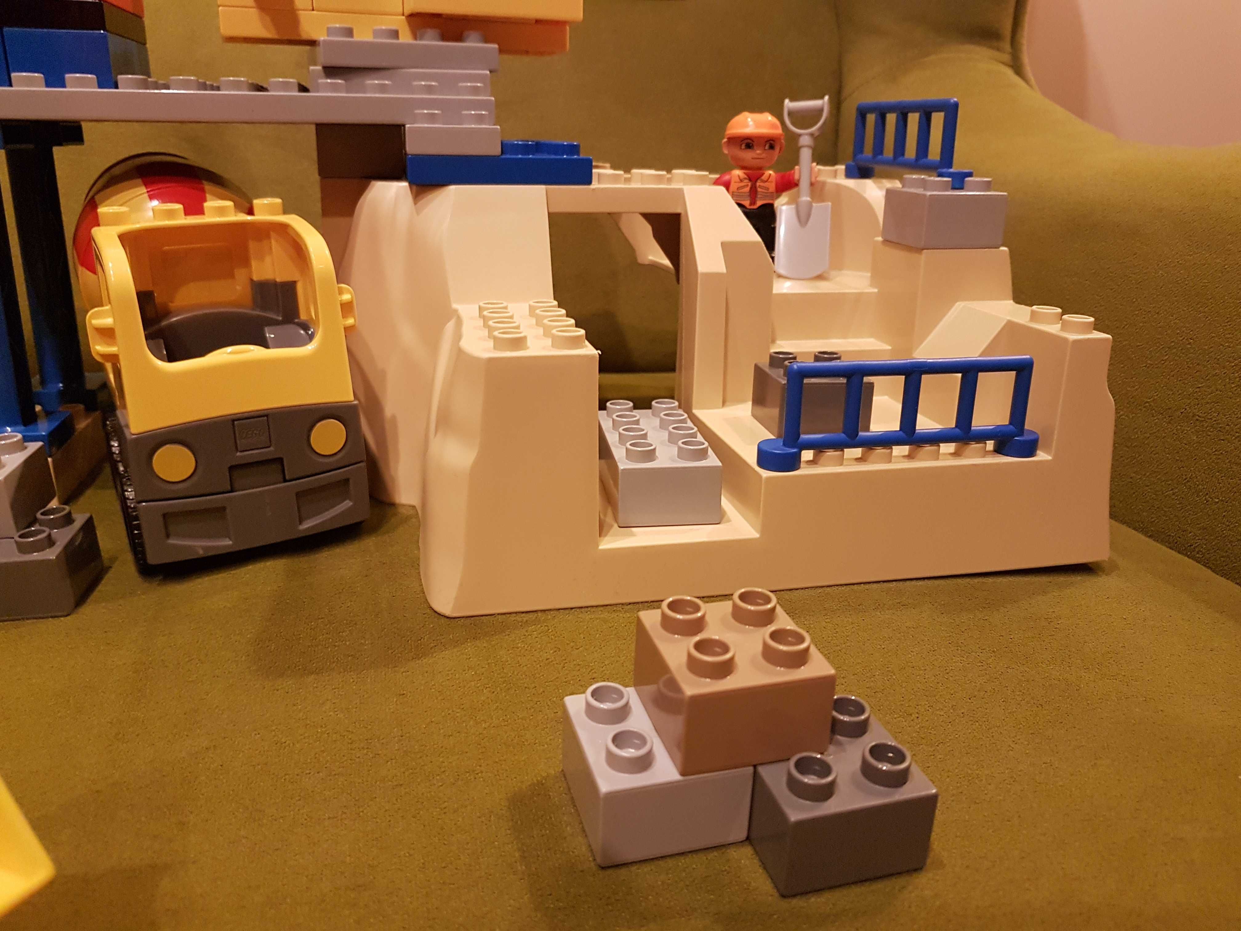 Lego duplo kamieniołom budowa betoniarka dźwig 5653